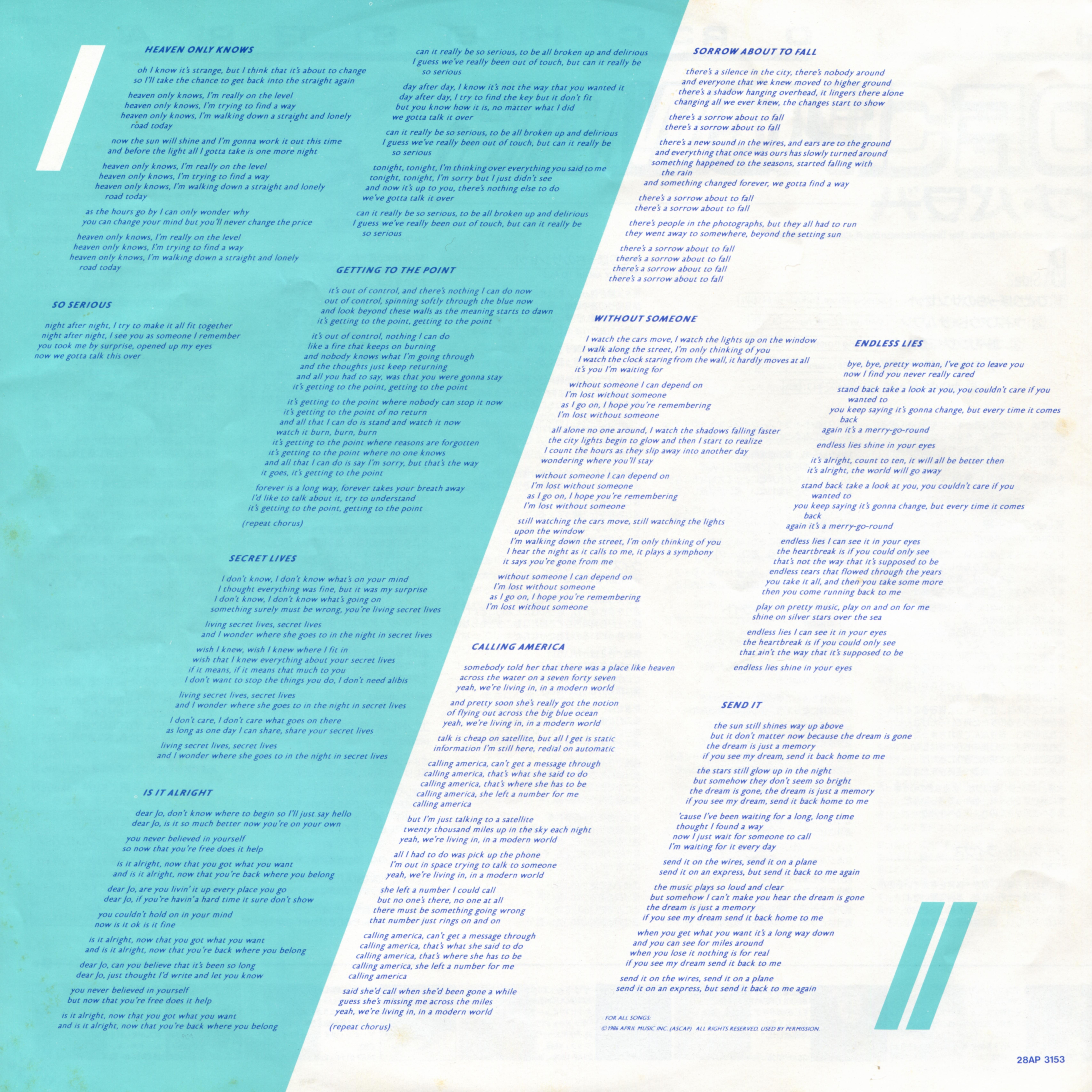 Electric Light Orchestra  Balance Of Power : LP Book04  jpn